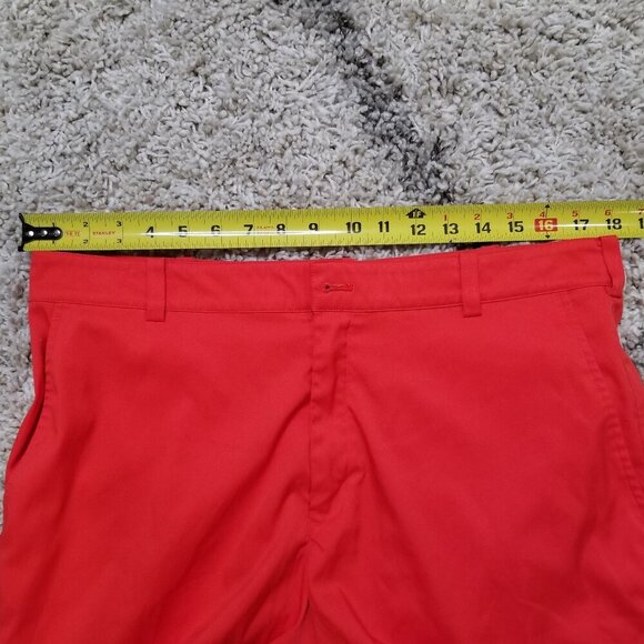 Nike Golf Men Tour Performance Dri-Fit Shorts Size 34 -MISSING BUTTON- - Picture 5 of 7
